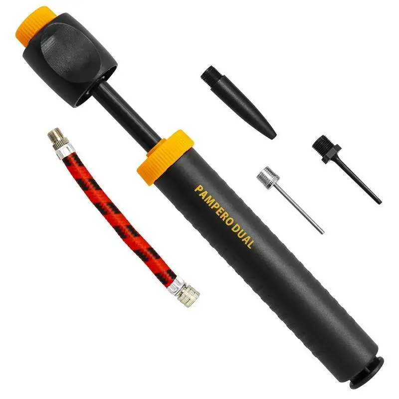 Spokey PAMPERO DUAL - Pumpička dual action obousměrná - oranžová