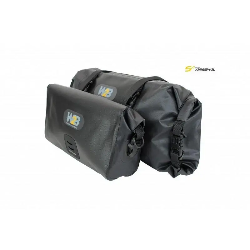 Sport Arsenal Dvojbrašna na řidítka vodotěsná BikePacking Arsenal 610