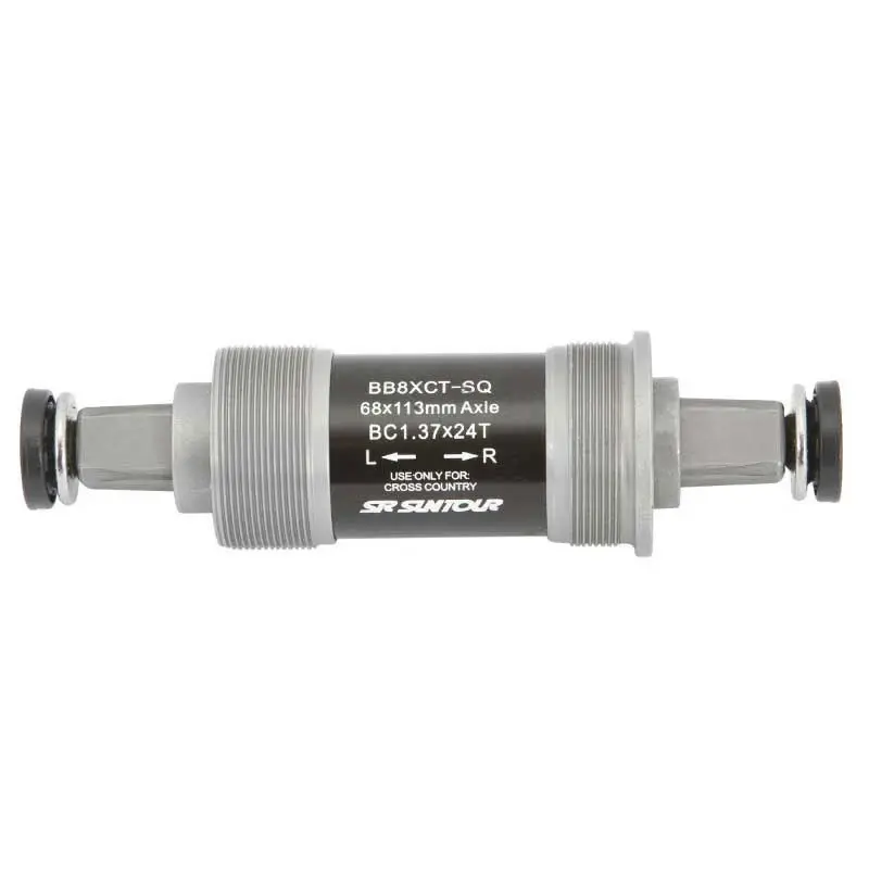 SR Suntour Osa středová monoblok 4-hran 113 mm BSA XCT černo-stříbrná