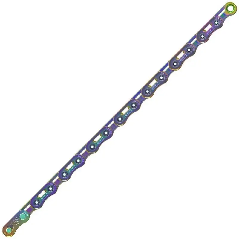 Sram řetěz 12 speed Red E1 Flattop Rainbow 126 čl.+spojka PowerLock Flowlink v krabičce