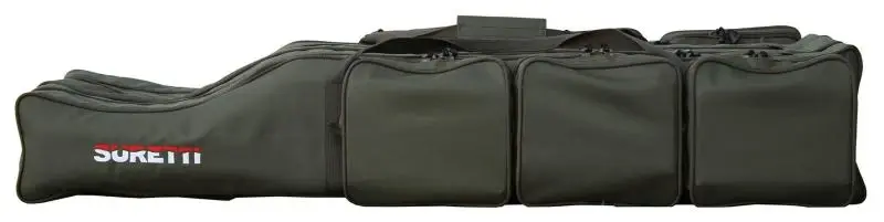 SURETTI Obal na pruty tříkomorový 165cm