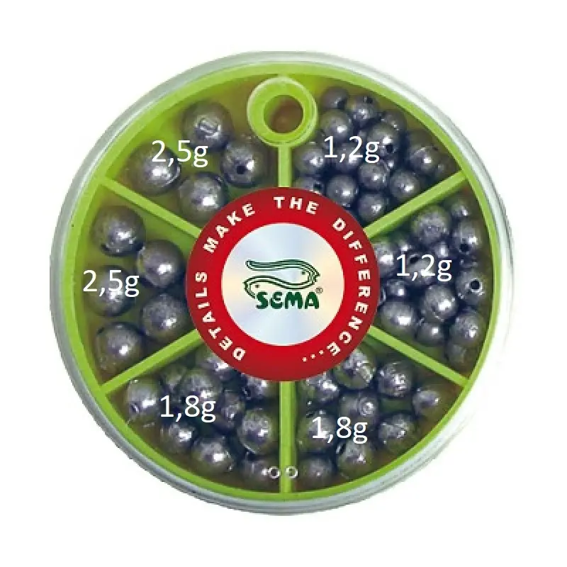 Suretti Broky průběžné 120 g rybářské olovo