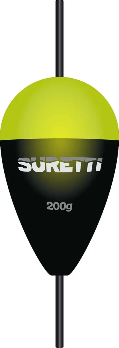 Suretti Catfish Float limetkovo-černý 300 g signalizátor záběru