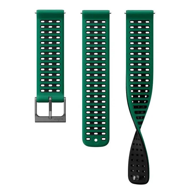 Suunto Athletic 9 Silicone Pine Green S+M řemínek pro Vertical, Race a kompatibilní