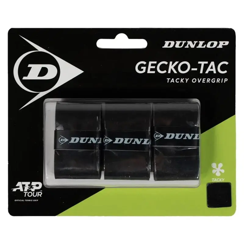 DUNLOP GECKO-TACK OverGrip 0,5 mm černá omotávky