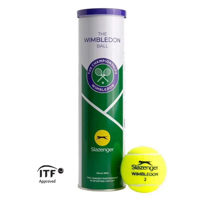 Tenisové míče SLAZENGER WIMBLEDON 4 BT (VÝPRODEJ)