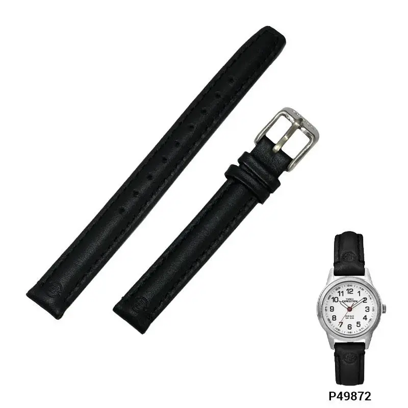 Timex Expedition 12mm černý kožený řemínek