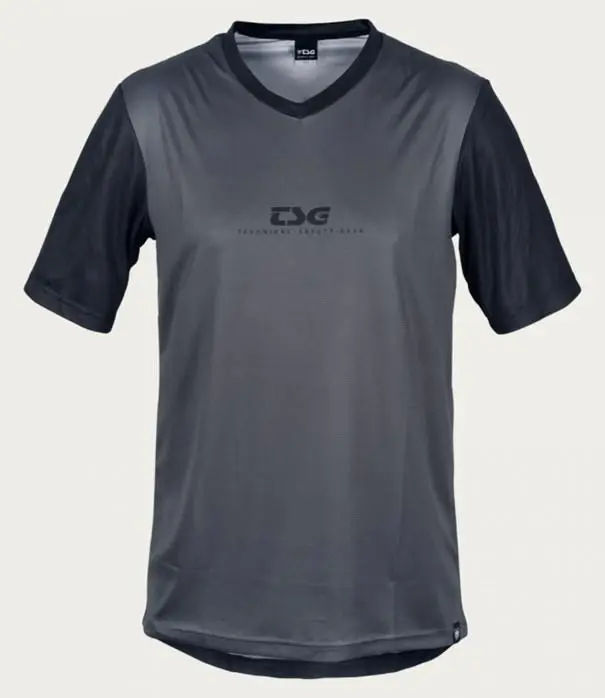 TSG Dres Waft Jersey Black coal krátký rukáv