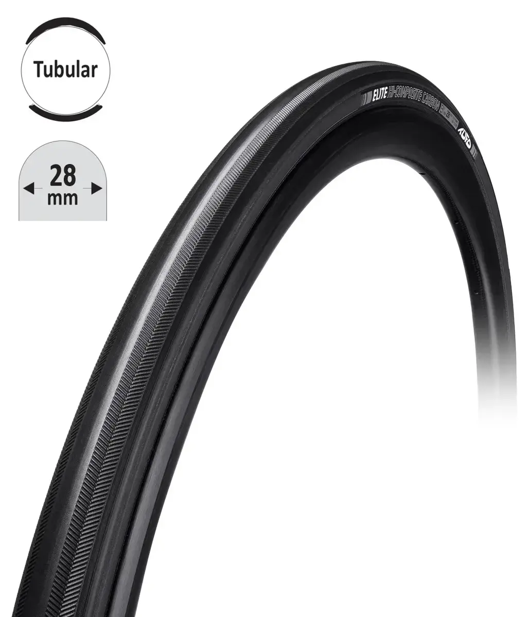 TUFO Galuska ELITE HiCC carbon 28 črn-črn 28" /28mm