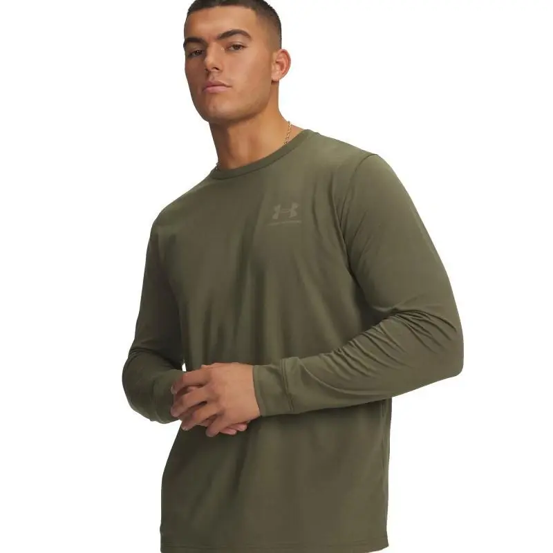 Under Armour UA SPORTSTYLE LEFT CHEST LS-GRN