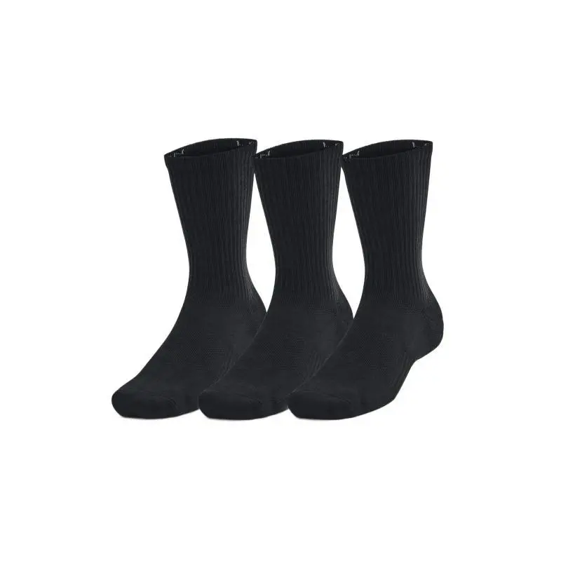 Under Armour Unisex UA TC 3pk Crew-BLK
