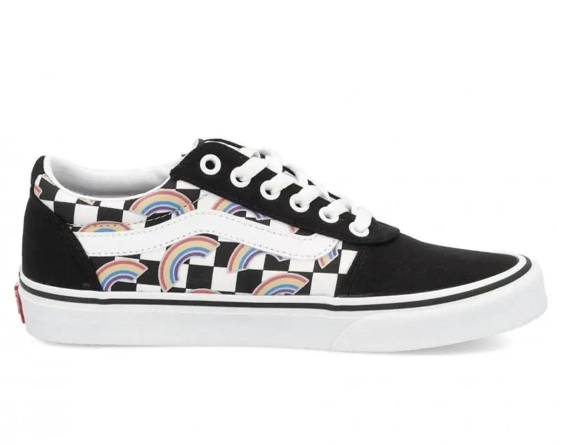 Vans WM Ward Rainbow Checkerboard multi/white