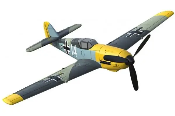 Volantex RC letadlo BF-109 RTF se 6ti osou stabilizací z odolného EPP materiálu