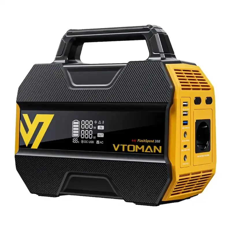 VTOMAN FlashSpeed300 černo-žlutá 300 W přenosná elektrárna