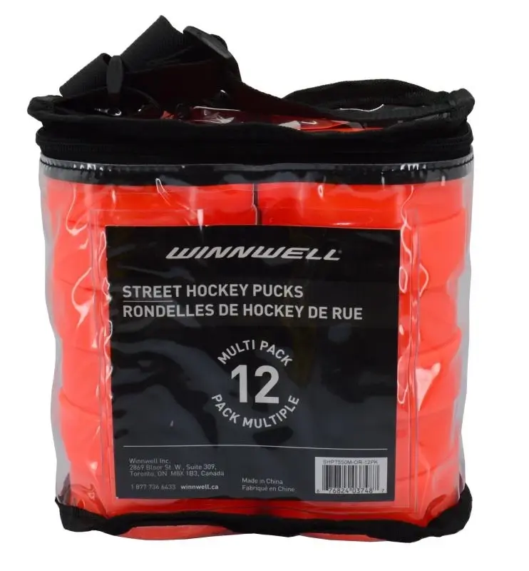 Winnwell Puk PVC (12pack) POUZE oranžová (VÝPRODEJ)