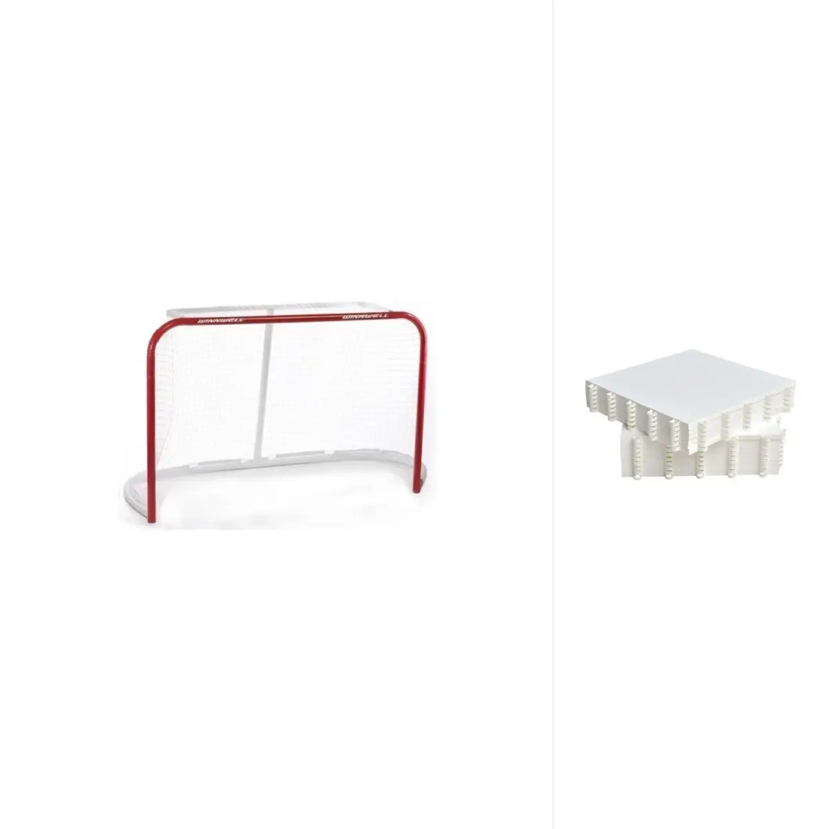 WINNWELL Quik Net 72 branka + Hockey Revolution Hockey Tiles desky (18 ks)