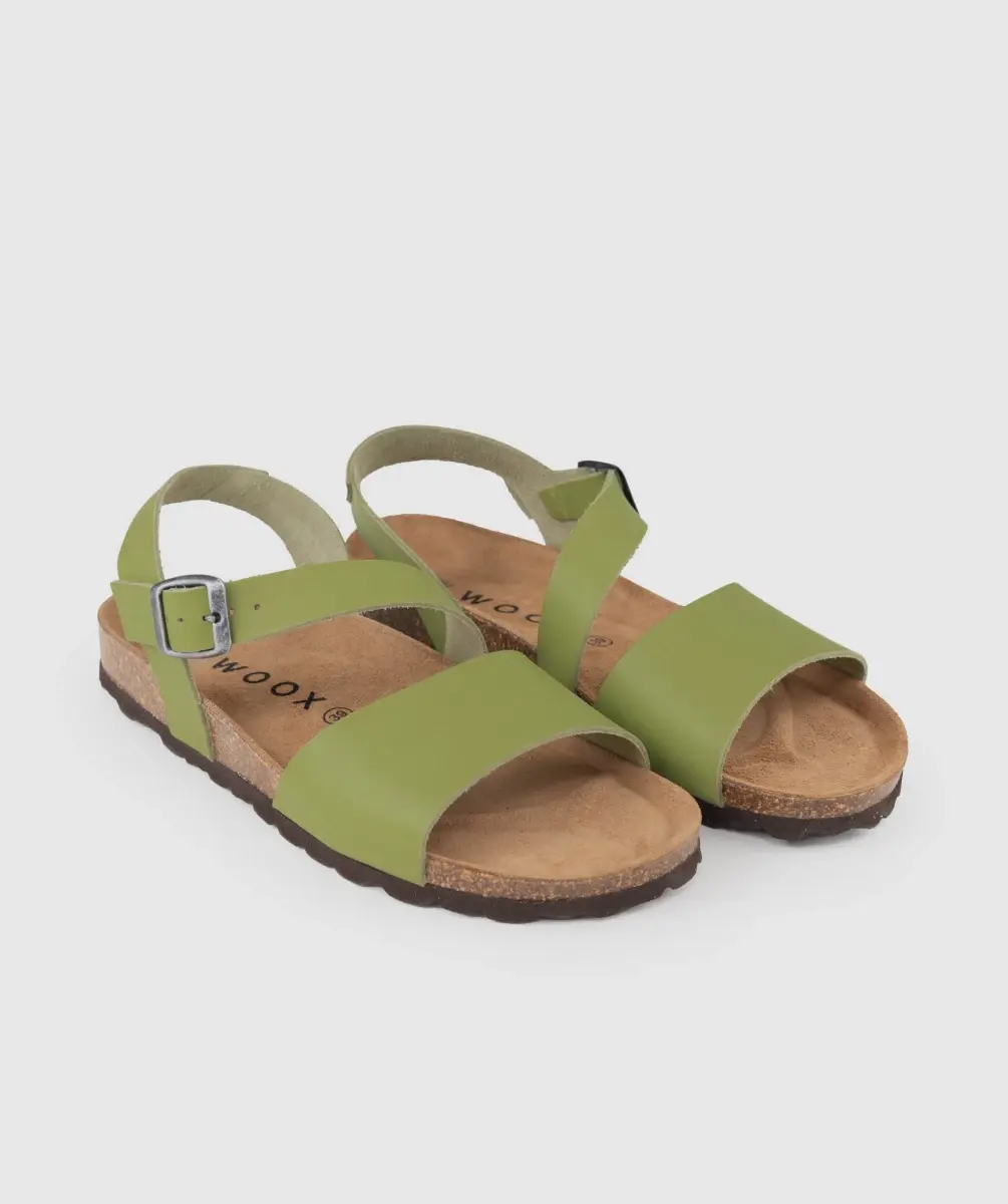 WOOX Agira Green dámské sandály
