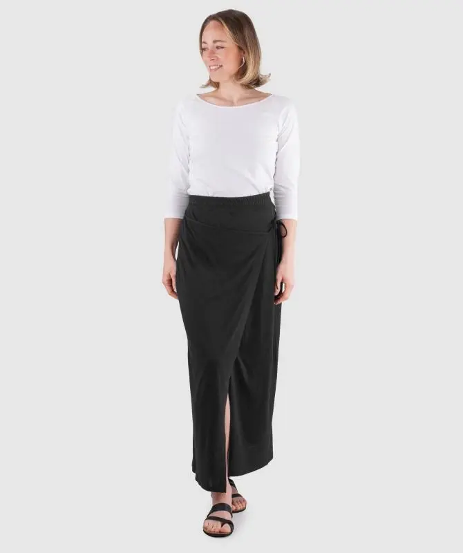 WOOX Bellaria Black Beauty dámská sukně