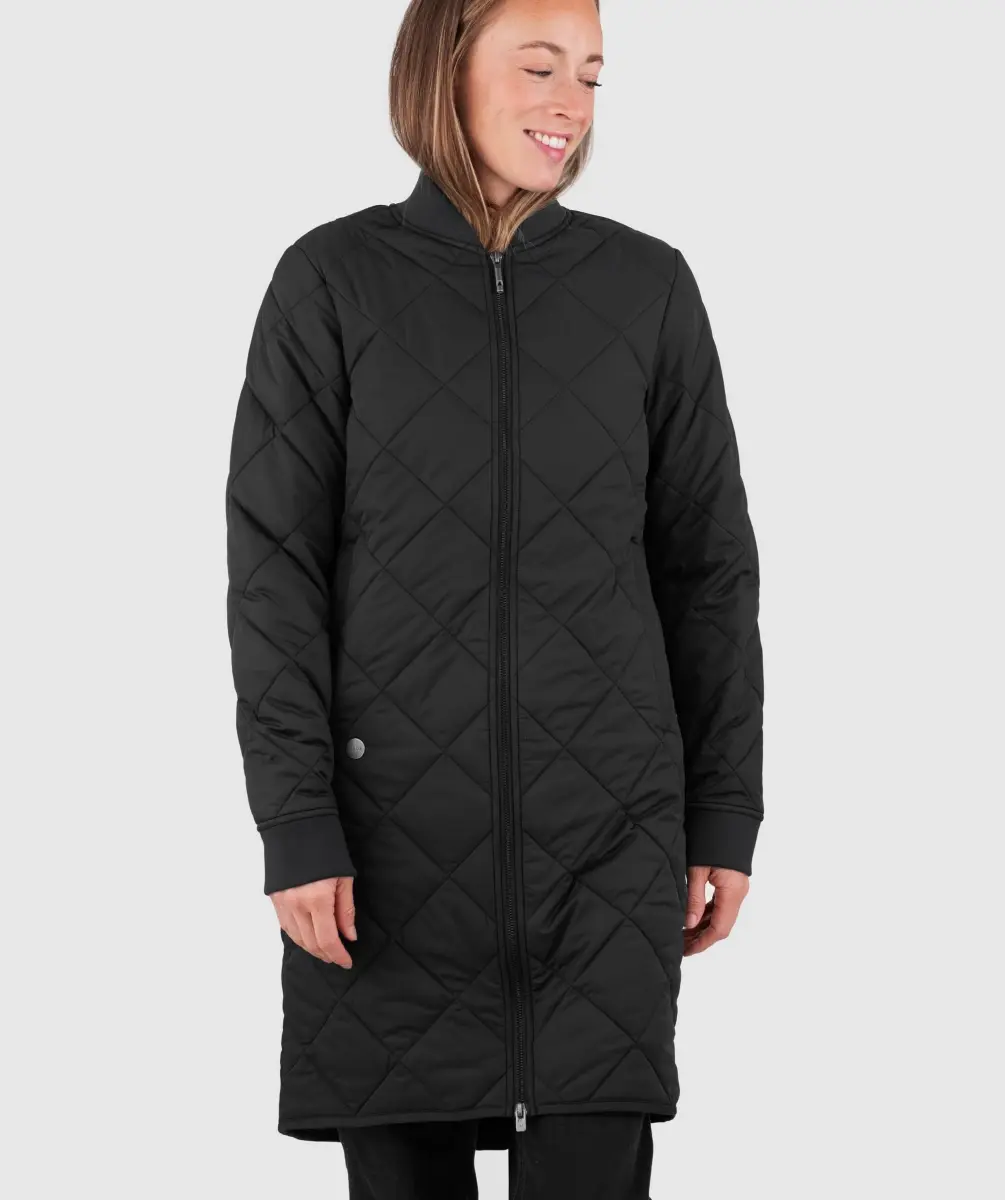 WOOX Sandy Jet Black dámská parka