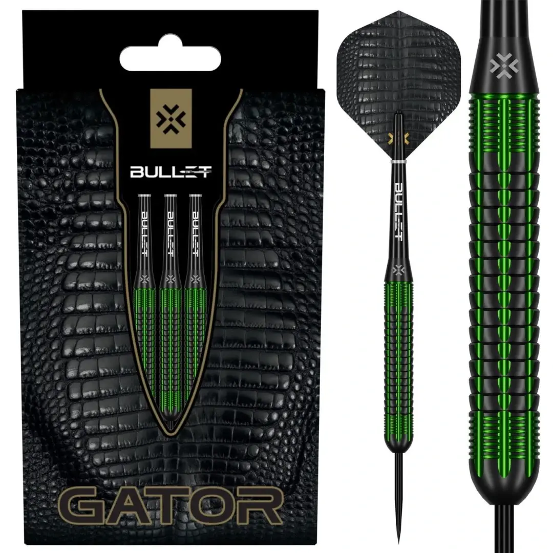 XQMax SET Bullet Šipky Steel Alligator - 22g