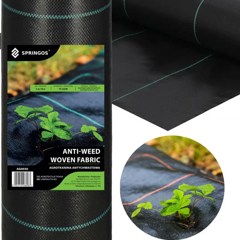SPRINGOS Agrotextilie 1,6m x 10m
