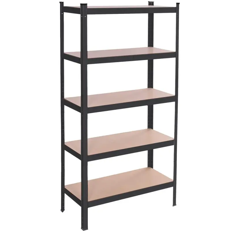 Springos Regál 150 x 75 x 30 cm 5 polic HA5261