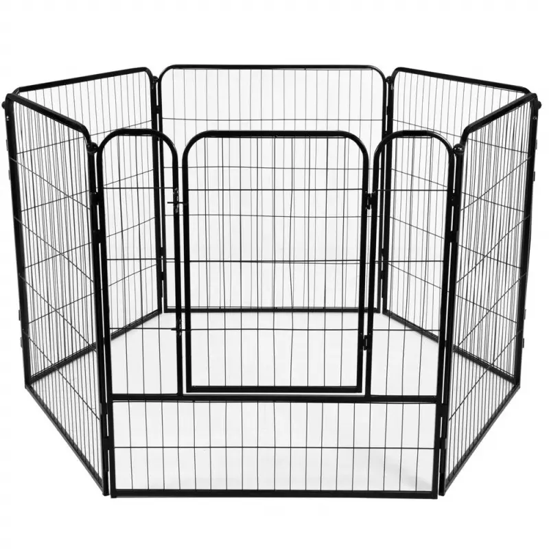 Skladací ohrádka pro psa - výběh pro štěnata 158x100 cm SPRINGOS PA1022