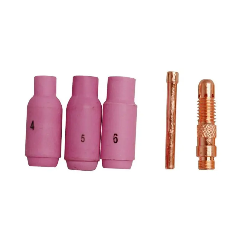 GÜDE Trysky pro svařování 2,4 mm WIG, 5-dílná sada
