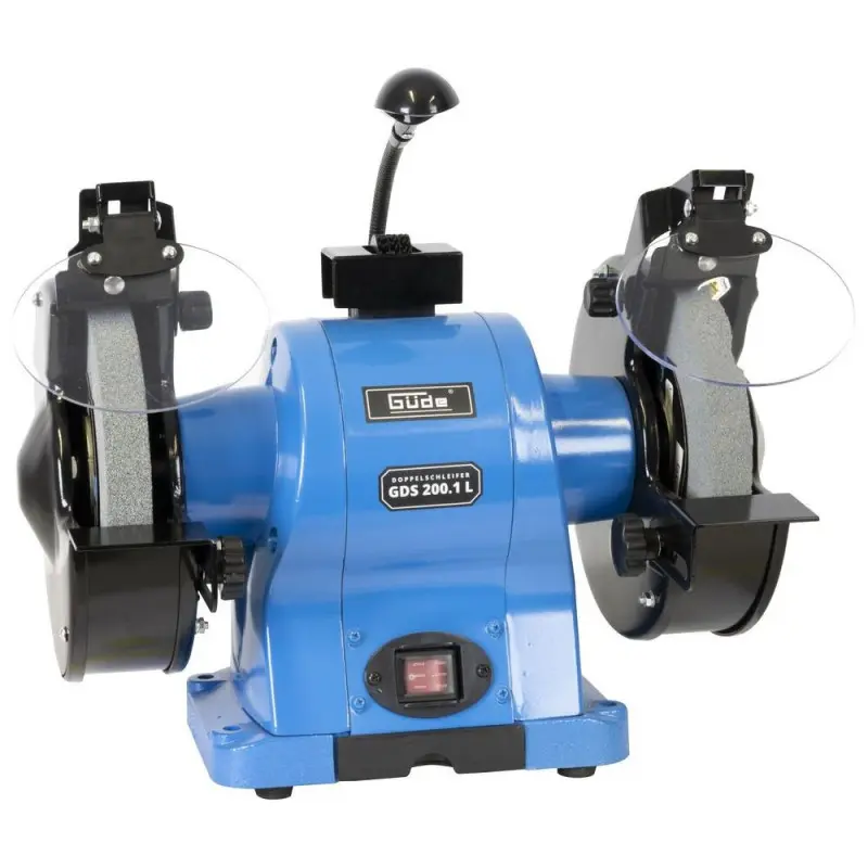 Güde - Stolní dvoukotoučová bruska GDS 200.1 L, 200 mm, 520 W 55272