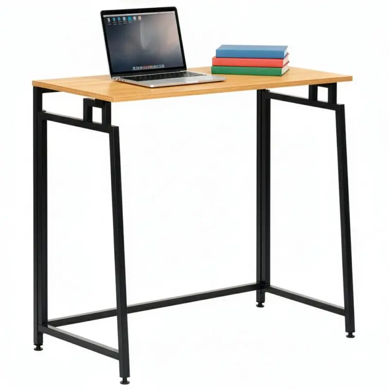 SPRINGOS Skládací psací stůl 80x40x76 cm HF0058 světle hnědý
