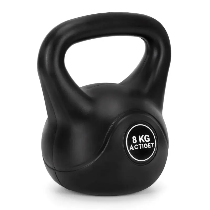 ACTIGET ACT0082 Kettlebell černý 8 kg