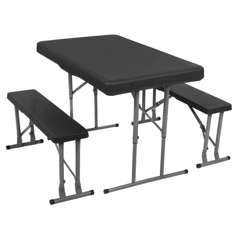 Pivní set pro 6 osob 105x64 cm SPRINGOS GF0097 černý