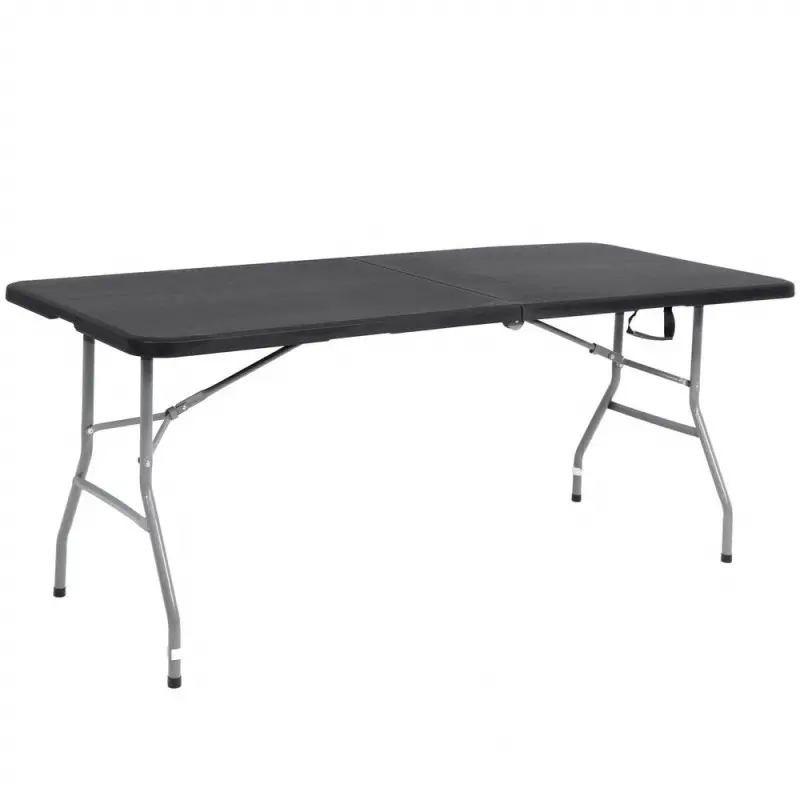 SPRINGOS RAUT GF0056 GF0056-XG Skládací cateringový stůl 180x75 cm, hnědý
