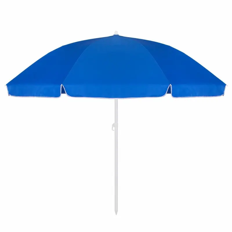 Zahradní slunečník 210 cm, modrý SPRINGOS CLASSIC BU0003