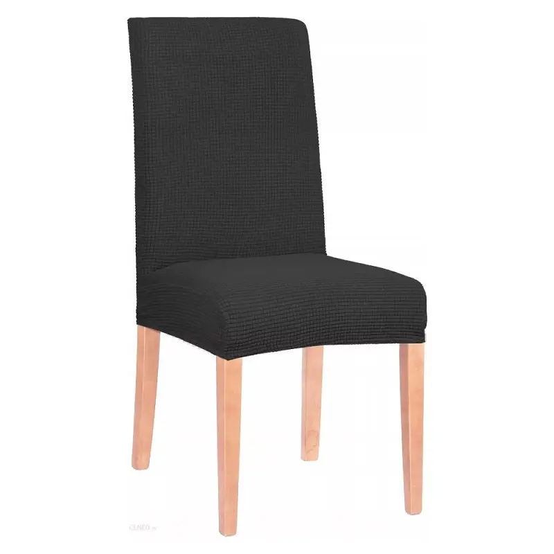 Potah na židli SPRINGOS SPANDEX HA0051 černý kostkovaný