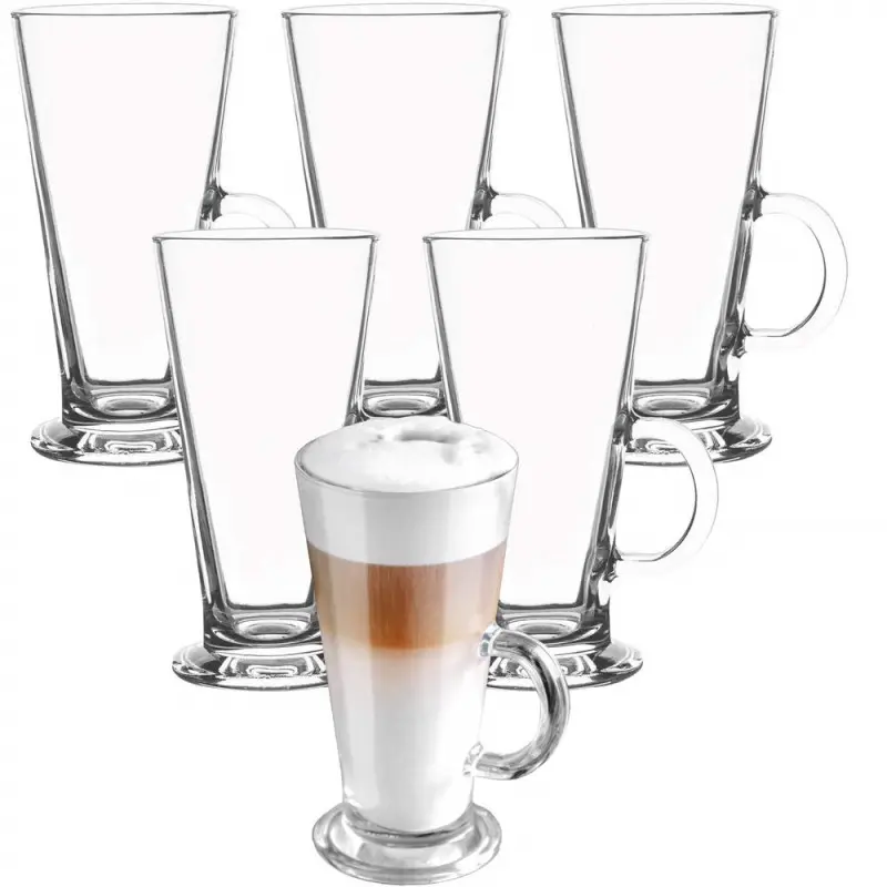 Sklenice na latte 280 ml SPRINGOS HA7496 6ks