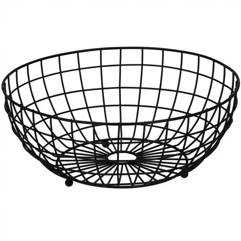 Mísa na ovoce kovová 28 cm SPRINGOS LINEA KI0146 černá