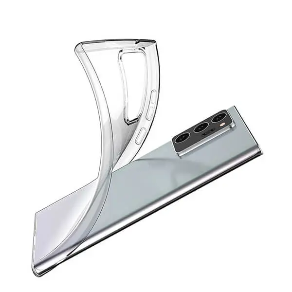 Silikonový obal pro Samsung Galaxy Note 20 Ultra - průhledný