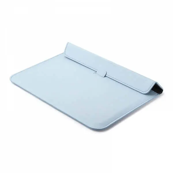 2v1 Pouzdro s magnetem a stojánkem z ekokůže pro Apple MacBook Pro 14" (2021, M1) - světle modré