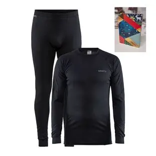 Craft Core Dry Baselayer set, černá, vel.: