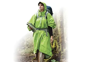 Sea to Summit Univerzální ultralight pončo Nylon Tarp Poncho - Green