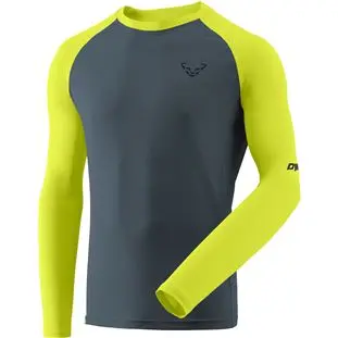 Dynafit Alpine Pro L/S Tee, ultra yellow, vel. XL