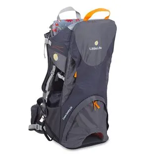 LittleLife Cross Country S4 Child Carrier šedá