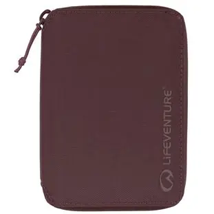 Lifeventure RFiD Mini Travel Wallet peněženka plum
