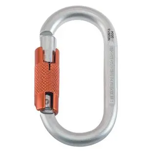 Rock Empire Steel 0 KL-2T ocelová oválná twist lock karabina