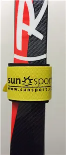 Pásky na běžecké lyže Sun Sport yellow