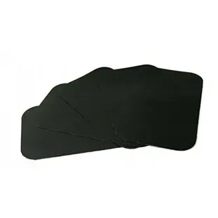 Záplaty PES/PVC folie 800 g černá - 5 ks