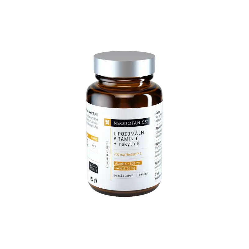 Neobotanics Lipo C s rakytníkem (60 kapslí) - vysoce účinná forma