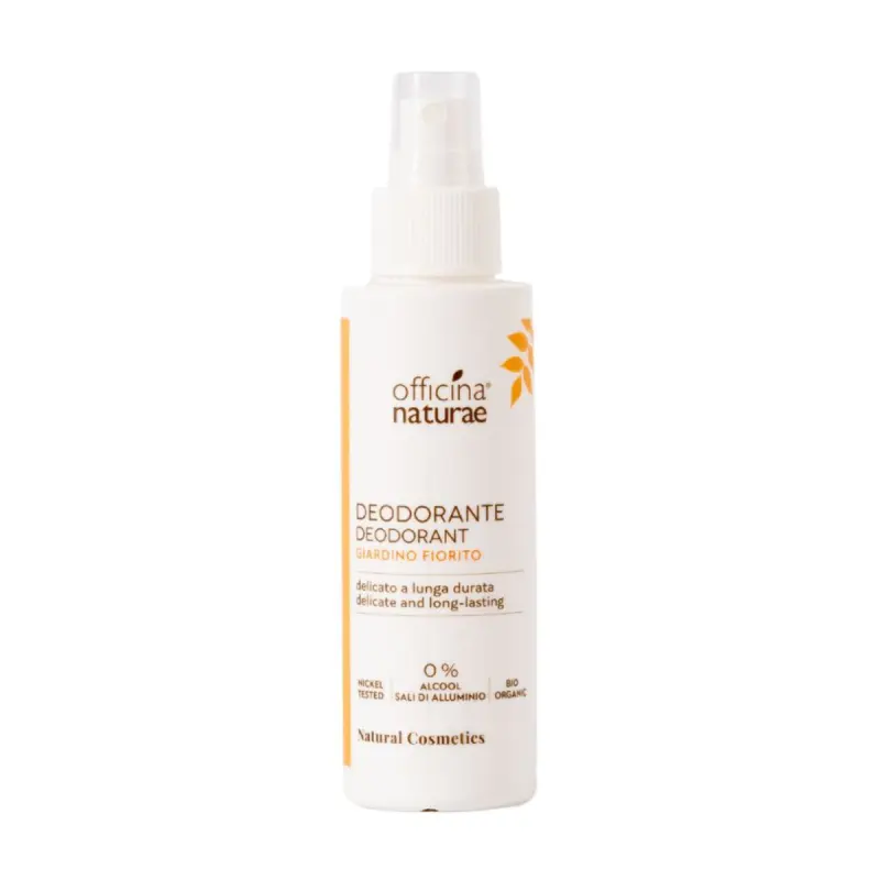 Officina Naturae Deodorant ve spreji - Garden in Bloom (100 ml) - neutralizuje zápach a dodává svěží vůni