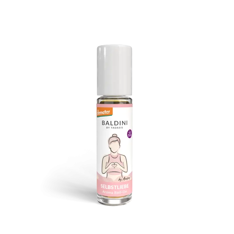 TAOASIS Baldini Aroma roll-on Self love by Audrey BIO (10 ml) - povznášející, rozveselující a povzbudivé